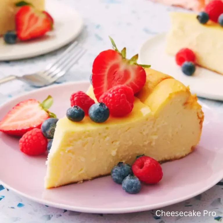 Italian Riccota and Cream Cheesecake