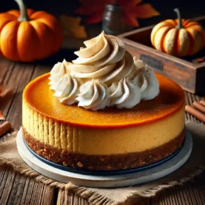Gluten-Free Pumpkin Cheesecake