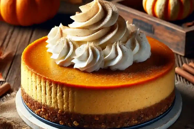 Pumpkin Cheesecake Gluten Free