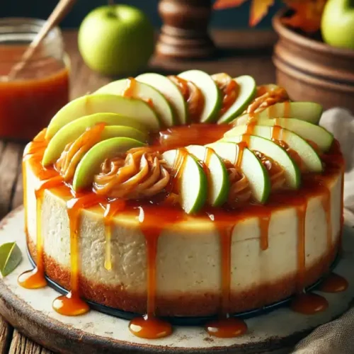 Caramel Apple Cheesecake