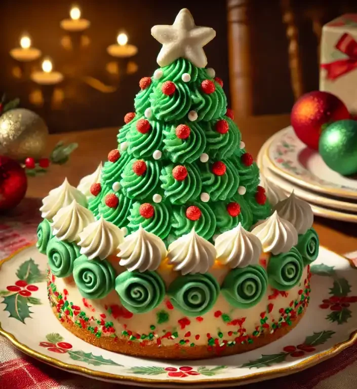Little Debbie Christmas tree Cheesecake
